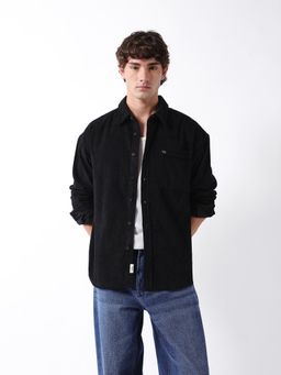 The Bear House - Mens Casual Shirts - Black