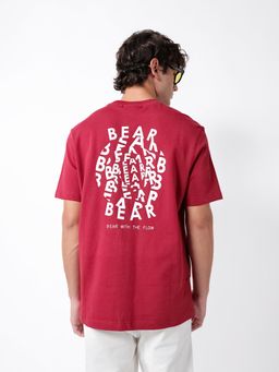 The Bear House - Mens Casual T Shirt - Red