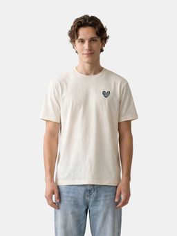 The Bear House - Mens Casual T Shirt - Off White