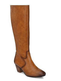 Delize - Womens Tan Knee Boots