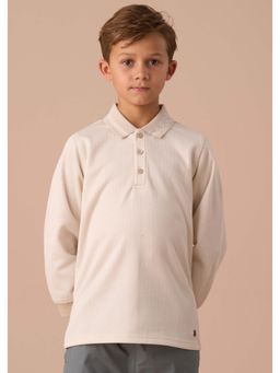 ANGEL & ROCKET - Boys Full Sleeve Regular Fit Finn Smart Long Sleeve Polo T-Shirt