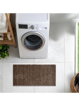 Saral Home - Cosmos Microfiber Striped Antiskid Backing Modern Design Runner 40x110 cm