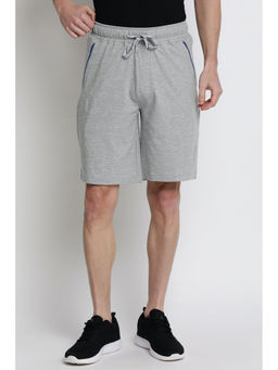 Van Heusen Innerwear - Men Athleisure Antiviral & Zipper Pocket Knit Shorts - Grey