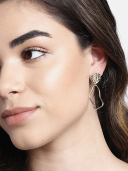 Twenty Dresses by Nykaa Fashion - Cryptic Coin Earrings