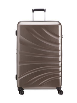 CARPISA - Gunmetal Geometric Trolley L-Hi Q Hard