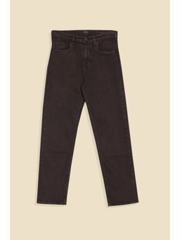 Allen Solly - Boys Brown Regular Fit Jeans