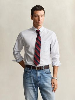 GANT - Blue Regular Fit Poplin Shirt