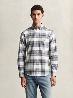 GANT - Multicolor Checked Regular Fit Oxford Shirt