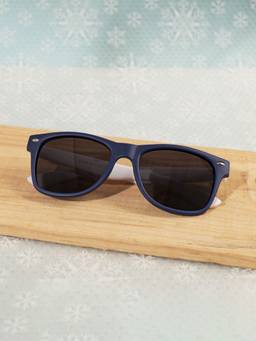 DukieKooky - Kids Boys Navy & Black Uv Protected Wayfarer Sunglasses -DKSG610D