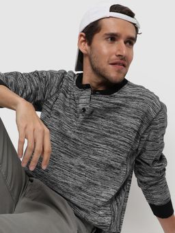 Campus Sutra - Men Solid Stylish Casual Sweater