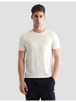 U.S. POLO ASSN. - Active Sports Men's Brand Embossed Regular Fit Active T-Shirt - White