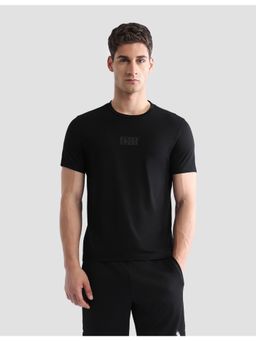 U.S. POLO ASSN. - Active Sports Men's Solid Regular Fit Active T-Shirt - Black