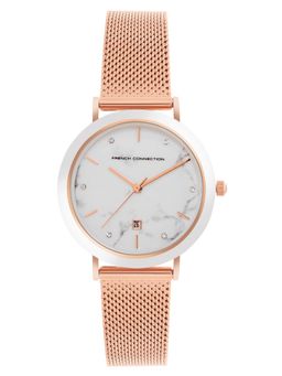 French Connection - Women Rose Gold Analog Casual Watch (FCP51SRGM) (M)