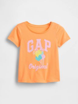 GAP - Girls Regular Graphic Round Neck T-Shirt