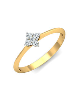 KuberBox - Cinq Casual Ring 14k Gold