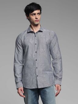 Jack & Jones - Men Slim Fit Black Shirt