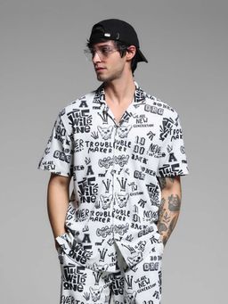 Jack & Jones - Men Regular Fit White Shirt