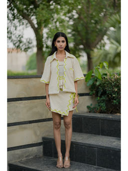 Meko Studio - Paloma Off White Co-Ord (Set of 3)