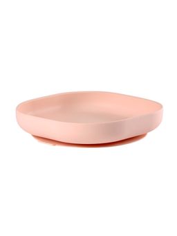 Beaba - Silicone Suction Plate, Light Pink, 4M+
