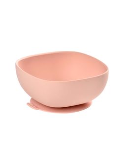 Beaba - Silicone Suction Bowl, Pink, 4M+