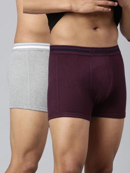 Levi's - 003 Comfort Trunk for Men with Comfort & Smart Skin Technology Multicolor (Pack of 2)