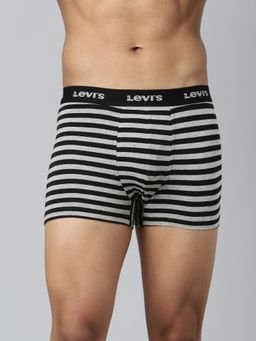 Levi's - 006 Striped Trunk for Men with Comfort & Smart Skin Technology Black