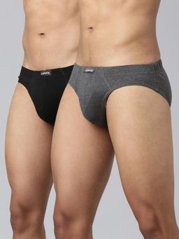 Levi's - 011 Comfort Brief for Men with Comfort & Smart Skin Technology Multicolor (Pack of 2)