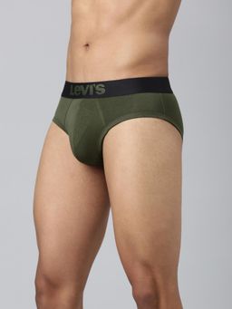 Levi's - 031 Supima Cotton Premium Brief for Men with Comfort Smart Skin Technology Green