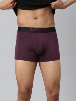 Levi's - 032 Supima Cotton Premium Trunk for Men with Smart Skin Technology Maroon