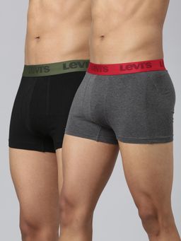 Levi's - 067 Active Trunk for Men with Comfort & Smart Skin Technology Multicolor (Pack of 2)