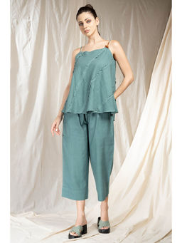 Thread Game - Simple Essence Eco Club Teal Top with Pant