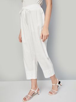 max - Women Embroidered Straight Pant