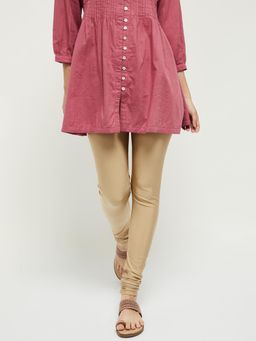 max - Women Shimmer gold Churidar