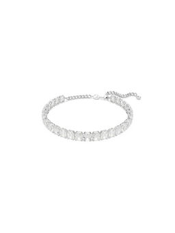 SWAROVSKI - Rhodium Plated Octagon Cut White Millenia Choker