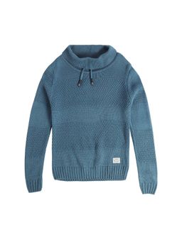 MINI KLUB - Blue Solid Sweater