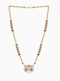SWASHAA - Mandira Twin Chakra Gold Mangalsutra