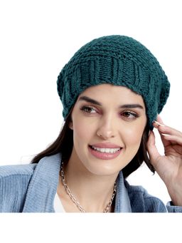 Magic Needles - Diagonal Slouch Beanie Cap