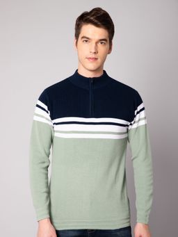 Cantabil - Men Light Green Sweater
