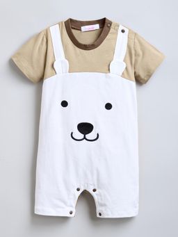 Hopscotch - Bear Applique Romper