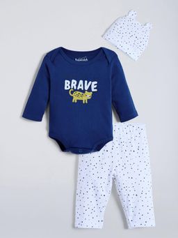 Hopscotch - Unisex Blue Cheetah Cotton Printed Pant