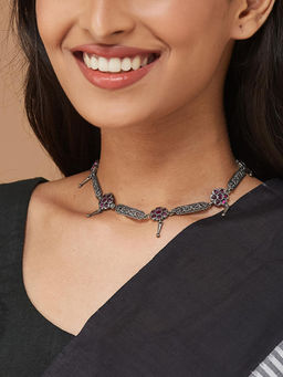 Fabindia - Pink Chokar Necklace