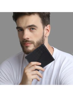 Cimoni - Casual Slim Design Black Wallet