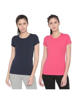 Bodycare - Bodyactive Pack Of 2 Women'S Tshirt - Multi-Color