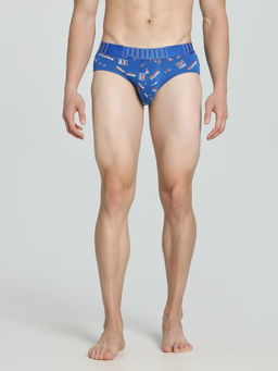 Puma - Bamboo Aop Wb Men's Blue Briefs