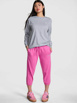 Victoria's Secret - Grey Campus Cotton Long Sleeve T-Shirt