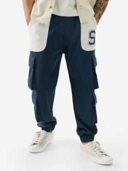 The Souled Store - Varsity (Utility) Men Oversized Joggers