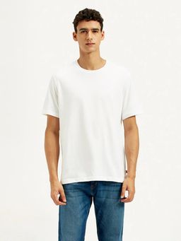 Levi's - Men's White Solid T-Shirt