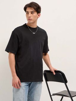 The Bear House - Men Pure Cotton Washed Oversized T-Shirt