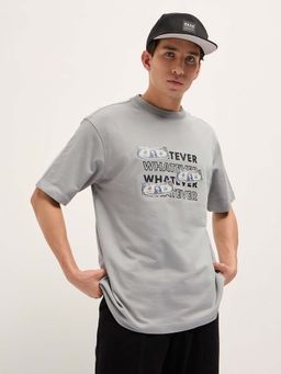 The Bear House - Men Pure Cotton Oversize T-Shirt