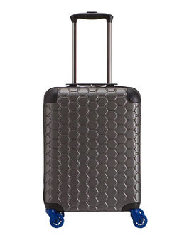 CARPISA - Grey Geometric Trolley S - Gotech